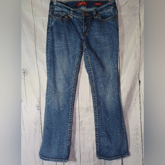 Seven BootCut Classic Blue Women's Jeans - Picture 1 of 15